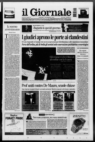 Il giornale : quotidiano del mattino